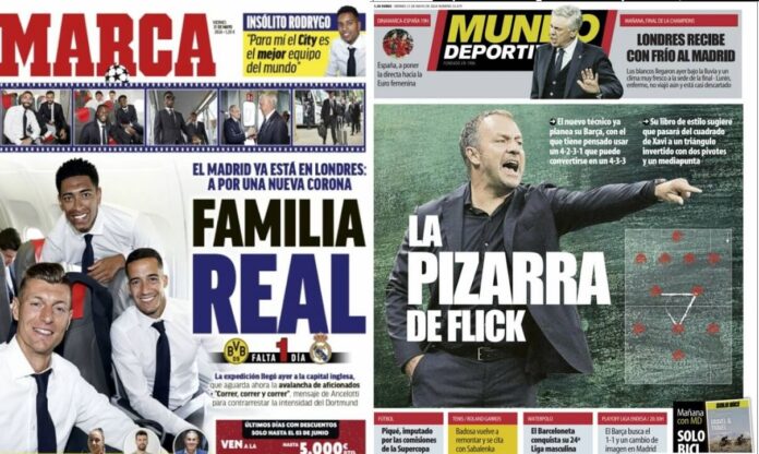 Portadas Deportivas Viernes 31/5/2024 Portadas Deportivas Viernes 31/5/2024