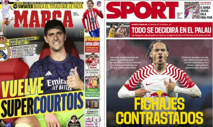 Portadas Deportivas Viernes 3/5/2024