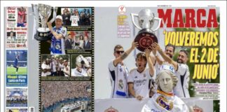 Portadas Deportivas Lunes 13/5/2024 | Marca, As, Sport, Mundo Deportivo Portadas Deportivas Lunes 13/5/2024