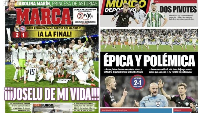 Portadas Deportivas Jueves 9/5/2024 Portadas Deportivas Jueves 9/5/2024