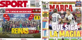 Portadas Deportivas Domingo 19/5/2024 | Marca, As, Sport, Mundo Deportivo Portadas Deportivas Domingo 19/5/2024