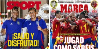 Portadas Deportivas Domingo 30/6/2024 | Marca, As, Sport, Mundo Deportivo Portadas Deportivas Domingo 30/6/2024