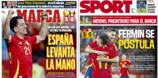 Portadas Deportivas Jueves 6/6/2024 | Marca, As, Sport, Mundo Deportivo Portadas Deportivas Jueves 6/6/2024