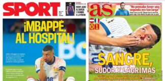 Portadas Deportivas Martes 18/6/2024 | Marca, As, Sport, Mundo Deportivo Portadas Deportivas Martes 18/6/2024
