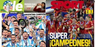 Portadas Deportivas Lunes 15/7/2024 | Marca, As, Sport, Mundo Deportivo Portadas Deportivas Lunes 15/7/2024