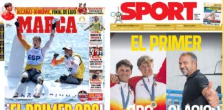 Portadas Deportivas Sábado 3/8/2024 | Marca, As, Sport, Mundo Deportivo Portadas Deportivas Sábado 3/8/2024