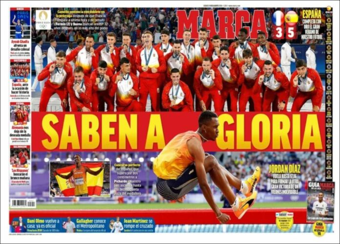 Portadas Deportivas Sábado 10/8/2024 Portadas Deportivas Sábado 10/8/2024