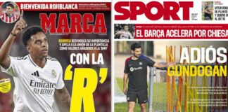 Portadas Deportivas Miércoles 21/8/2024 | Marca, As, Sport, Mundo Deportivo Portadas Deportivas Miércoles 21/8/2024
