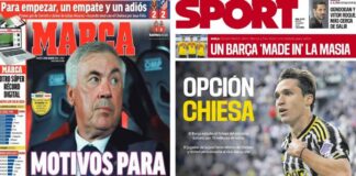 Portadas Deportivas Martes 20/8/2024 | Marca, As, Sport, Mundo Deportivo Portadas Deportivas Martes 20/8/2024