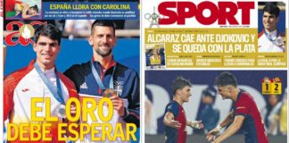 Portadas Deportivas Lunes 5/8/2024 | Marca, As, Sport, Mundo Deportivo Portadas Deportivas Lunes 5/8/2024