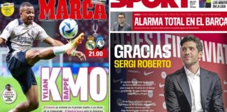 Portadas Deportivas Miércoles 14/8/2024 | Marca, As, Sport, Mundo Deportivo Portadas Deportivas Miércoles 14/8/2024
