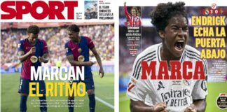 Portadas Deportivas Lunes 26/8/2024 | Marca, As, Sport, Mundo Deportivo Portadas Deportivas Lunes 26/8/2024
