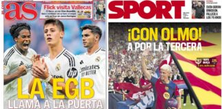 Portadas Deportivas Martes 27/8/2024 | Marca, As, Sport, Mundo Deportivo Portadas Deportivas Martes 27/8/2024