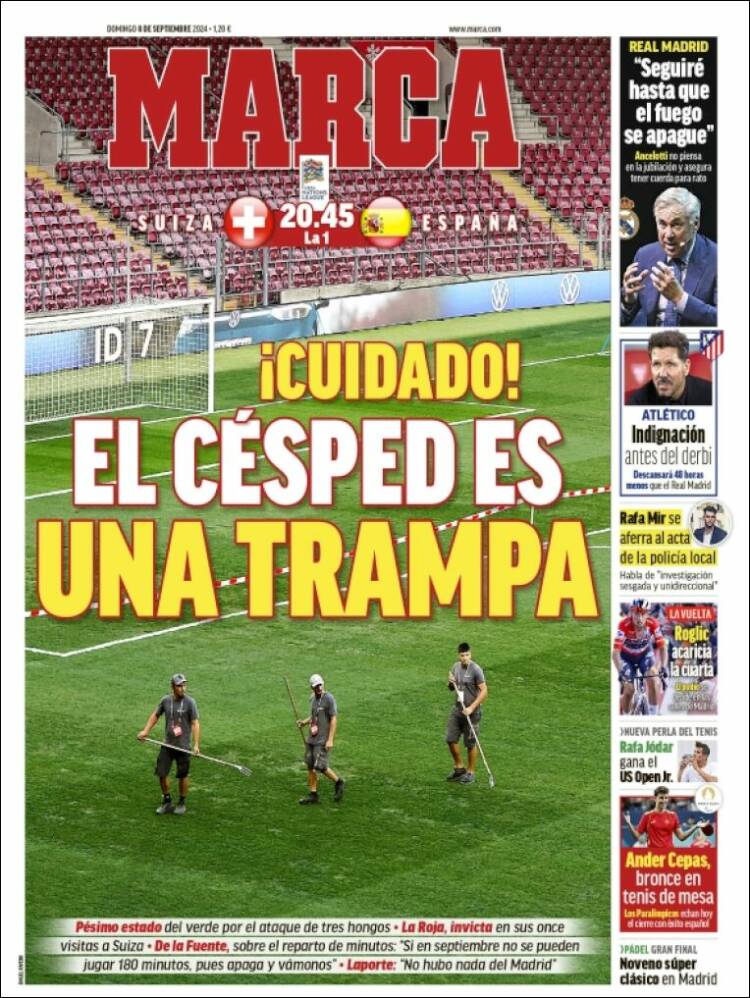 Portadas Deportivas Domingo 8/9/2024 Portadas Deportivas Domingo 8/9/2024