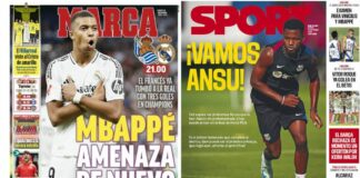 Portadas Deportivas Sábado 14/9/2024 | Marca, As, Sport, Mundo Deportivo Portadas Deportivas Sábado 14/9/2024