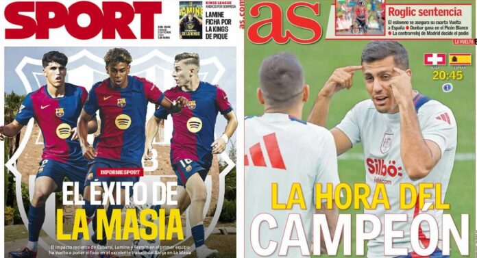 Portadas Deportivas Domingo 8/9/2024 Portadas Deportivas Domingo 8/9/2024