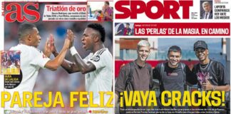 Portadas Deportivas Martes 3/9/2024 | Marca, As, Sport, Mundo Deportivo Portadas Deportivas Martes 3/9/2024
