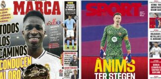 Portadas Deportivas Martes 24/9/2024 | Marca, As, Sport, Mundo Deportivo Portadas Deportivas Martes 24/9/2024