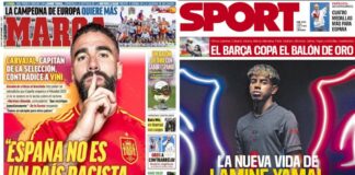 Portadas Deportivas Jueves 5/9/2024 | Marca, As, Sport, Mundo Deportivo Portadas Deportivas Jueves 5/9/2024