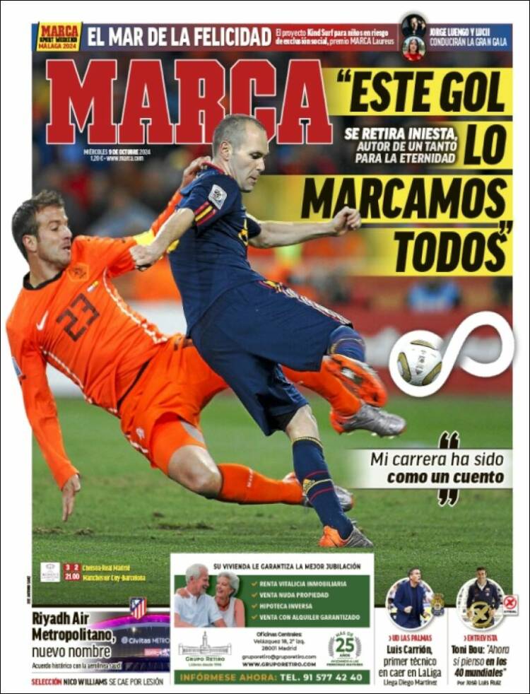 Portadas Deportivas Miércoles 9/10/2024 Portadas Deportivas Miércoles 9/10/2024