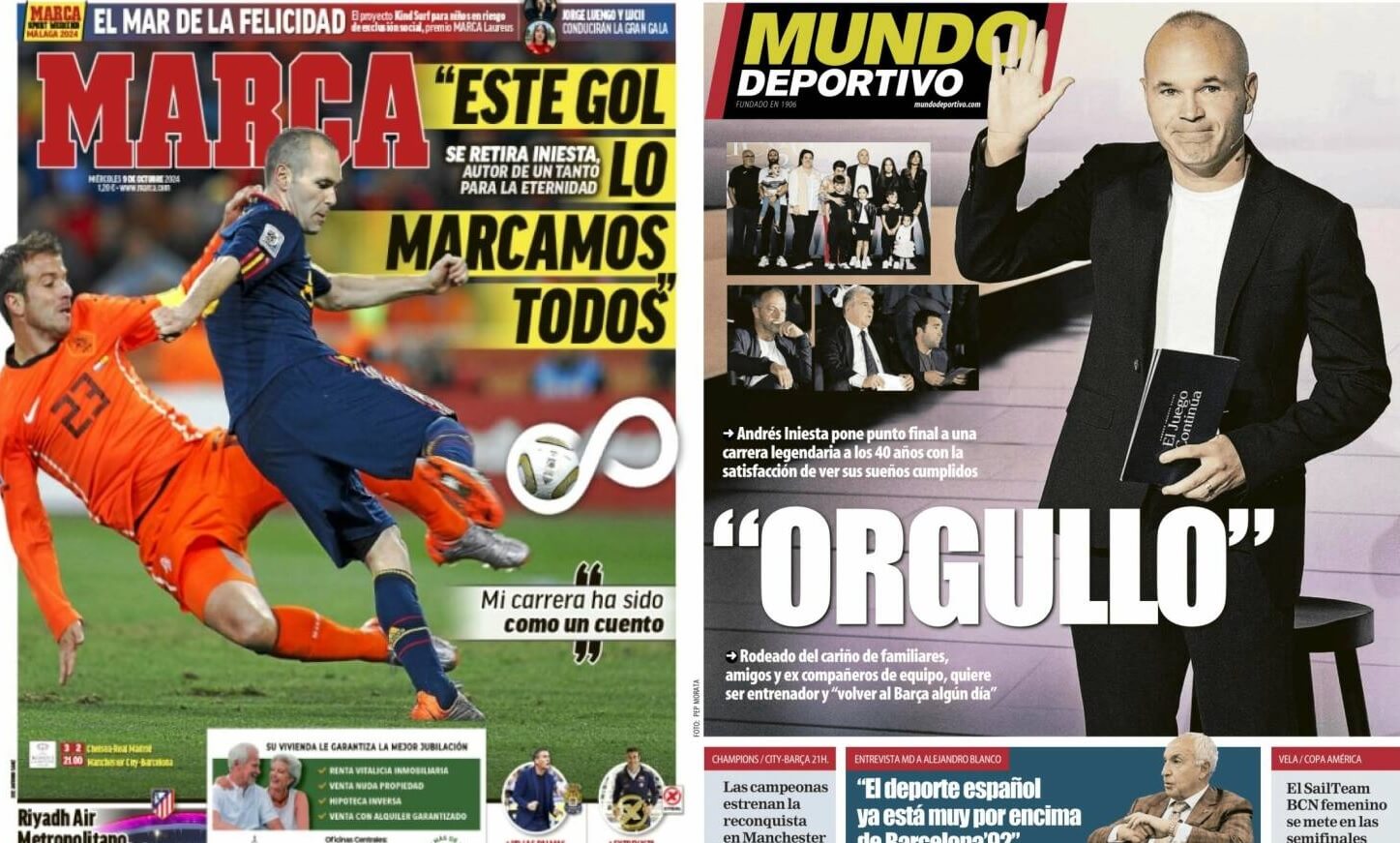 Portadas Deportivas Miércoles 9/10/2024 Portadas Deportivas Miércoles 9/10/2024