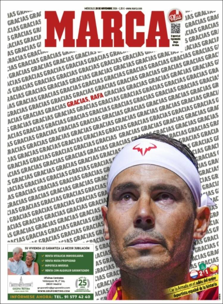 Portadas Deportivas Miércoles 20/11/2024 Portadas Deportivas Miércoles 20/11/2024