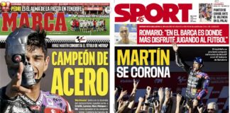 Portadas Deportivas Lunes 18/11/2024 | Marca, As, Sport, Mundo Deportivo Portadas Deportivas Lunes 18/11/2024