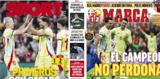 Portadas Deportivas Sábado 16/11/2024 | Marca, As, Sport, Mundo Deportivo Portadas Deportivas Sábado 16/11/2024