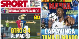 Portadas Deportivas Domingo 17/11/2024 | Marca, As, Sport, Mundo Deportivo Portadas Deportivas Domingo 17/11/2024