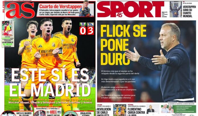 Portadas Deportivas Lunes 25/11/2024 Portadas Deportivas Lunes 25/11/2024