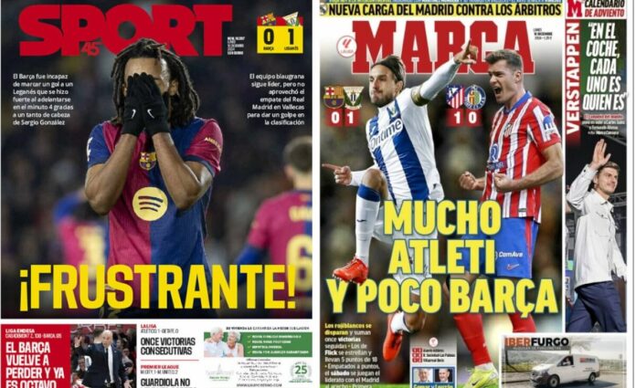 Portadas Deportivas Lunes 16/12/2024