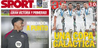 Portadas Deportivas Jueves 19/12/2024 | Marca, As, Sport, Mundo Deportivo Portadas Deportivas Jueves 19/12/2024