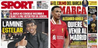 Portadas Deportivas Sábado 28/12/2024 | Marca, As, Sport, Mundo Deportivo Portadas Deportivas Sábado 28/12/2024