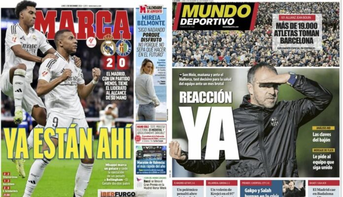 Portadas Deportivas Lunes 2/11/2024 Portadas Deportivas Lunes 2/11/2024