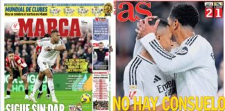 Portadas Deportivas Jueves 5/12/2024 | Marca, As, Sport, Mundo Deportivo Portadas Deportivas Jueves 5/12/2024