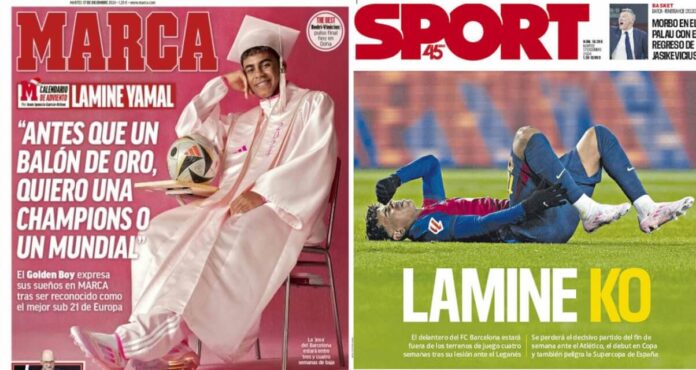 Portadas Deportivas Martes 17/12/2024 Portadas Deportivas Martes 17/12/2024