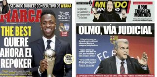 Portadas Deportivas Miércoles 18/12/2024 | Marca, As, Sport, Mundo Deportivo Portadas Deportivas Miércoles 18/12/2024