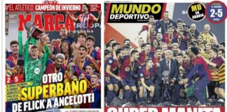 Portadas Deportivas Lunes 13/1/2025 | Marca, As, Sport, Mundo Deportivo