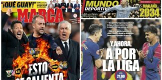 Portadas Deportivas Sábado 18/1/2025 | Marca, As, Sport, Mundo Deportivo Portadas Deportivas Sábado 18/1/2025