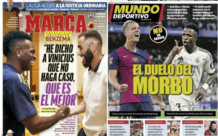 Portadas Deportivas Sábado 11/1/2025 Portadas Deportivas Sábado 11/1/2025