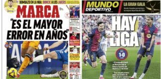 Portadas Deportivas Lunes 3/2/2025 | Marca, As, Sport, Mundo Deportivo Portadas Deportivas Lunes 3/2/2025