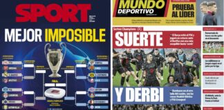 Portadas Deportivas Sábado 22/2/2025 | Marca, As, Sport, Mundo Deportivo