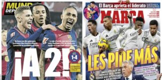 Portadas Deportivas Lunes 10/2/2025 | Marca, As, Sport, Mundo Deportivo Portadas Deportivas Lunes 10/2/2025