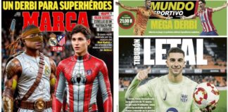 Portadas Deportivas Sábado 8/2/2025 | Marca, As, Sport, Mundo Deportivo Portadas Deportivas Sábado 8/2/2025