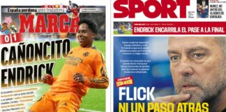 Portadas Deportivas jueves 27/2/2025 | Marca, As, Sport, Mundo Deportivo Portadas Deportivas jueves 27/2/2025