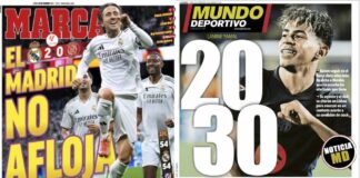 Portadas Deportivas Lunes 24/2/2025 | Marca, As, Sport, Mundo Deportivo Portadas Deportivas Lunes 24/2/2025