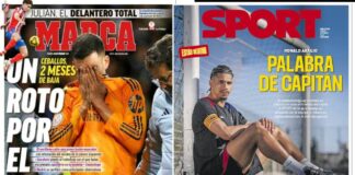 Portadas Deportivas Viernes 28/2/2025 | Marca, As, Sport, Mundo Deportivo Portadas Deportivas Viernes 28/2/2025