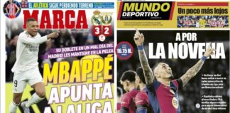 Portadas Deportivas Domingo 30/3/2025 | Marca, As, Sport, Mundo Deportivo Portadas Deportivas Domingo 30/3/2025