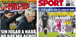 Portadas Deportivas Jueves 17/4/2025 | Marca, As, Sport, Mundo Deportivo Portadas Deportivas Jueves 17/4/2025
