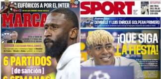 Portadas Deportivas Miércoles 30/4/2025 | Marca, As, Sport, Mundo Deportivo Portadas Deportivas Miércoles 30/4/2025